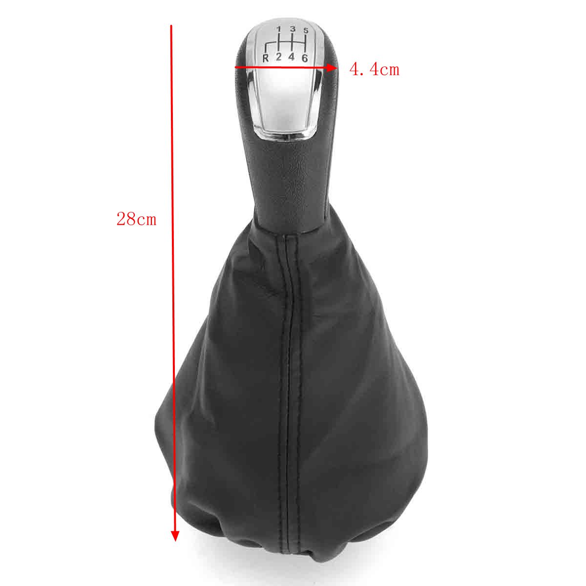 6-Speed-Gear-Stick-Shift-Knob-Gaiter-Boot-Cover-For-Mercedes-C-Class-W203-1769119