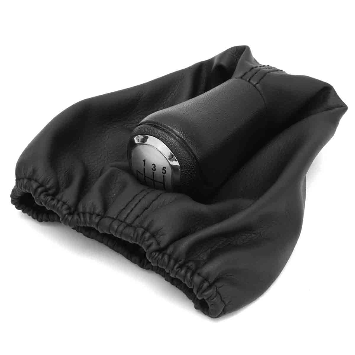 6-Speed-Gear-Stick-Shift-Knob-Gaiter-Boot-Cover-For-Mercedes-C-Class-W203-1769119