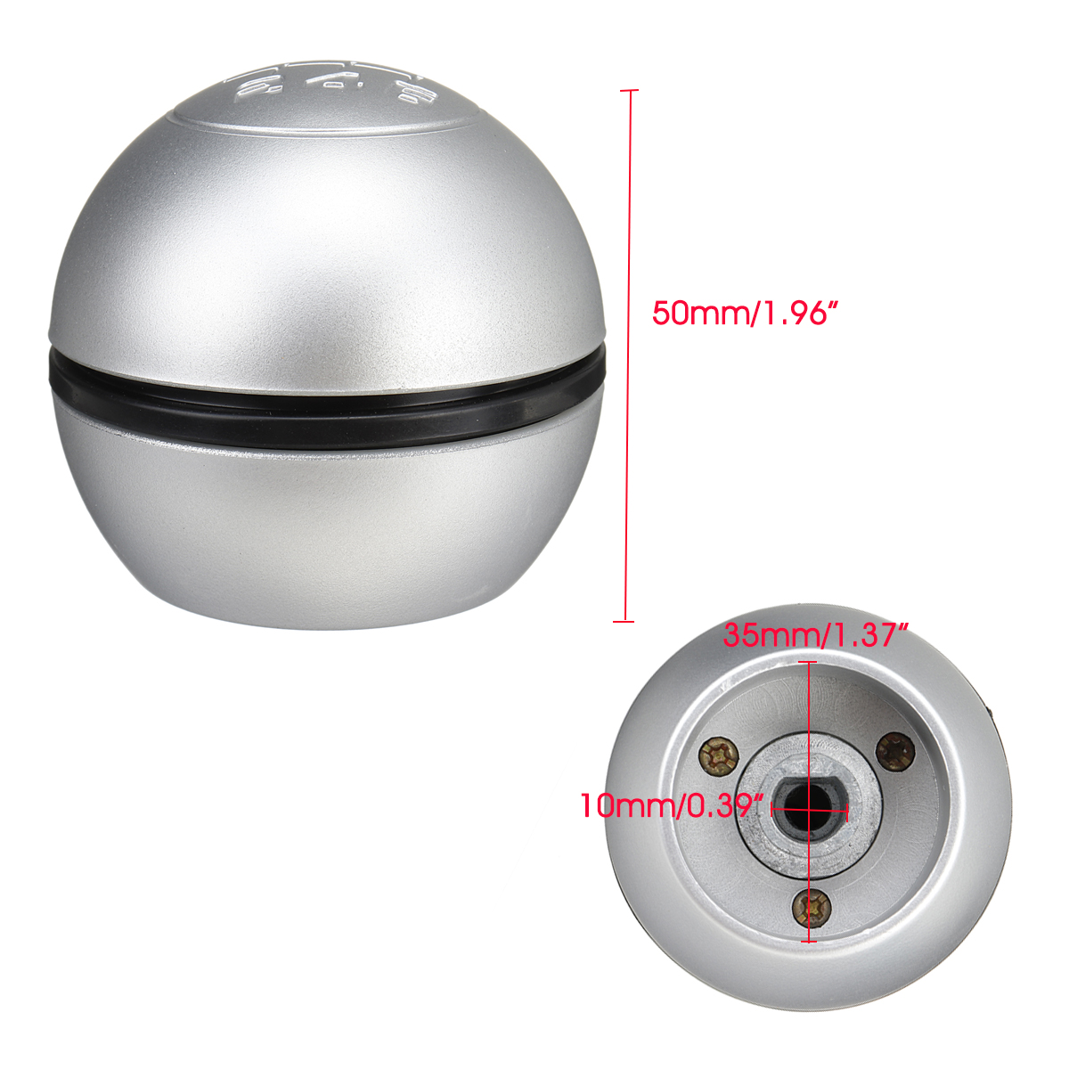 6-Speed-Gear-Stick-Shift-Knob-Lever-Silver-50294565-For-Alfa-Romeo-Giulietta-1746194