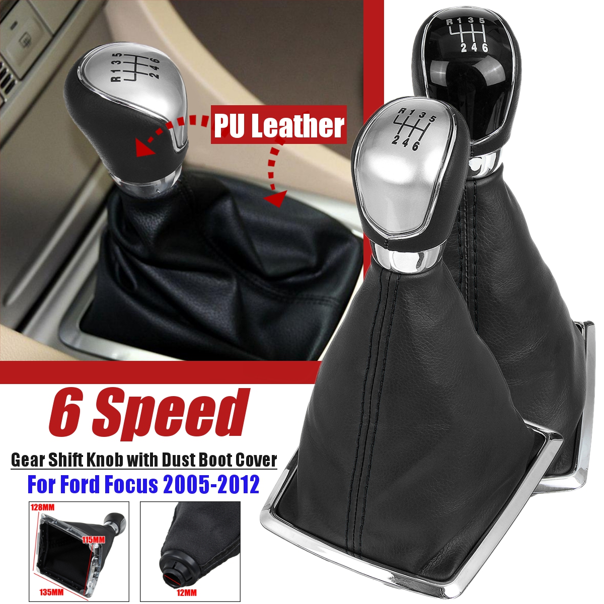 6-Speed-MT-Gear-Stick-Shift-Knob-with-Dust-Boot-Cover-For-Ford-Focus-2005-2012-1582135