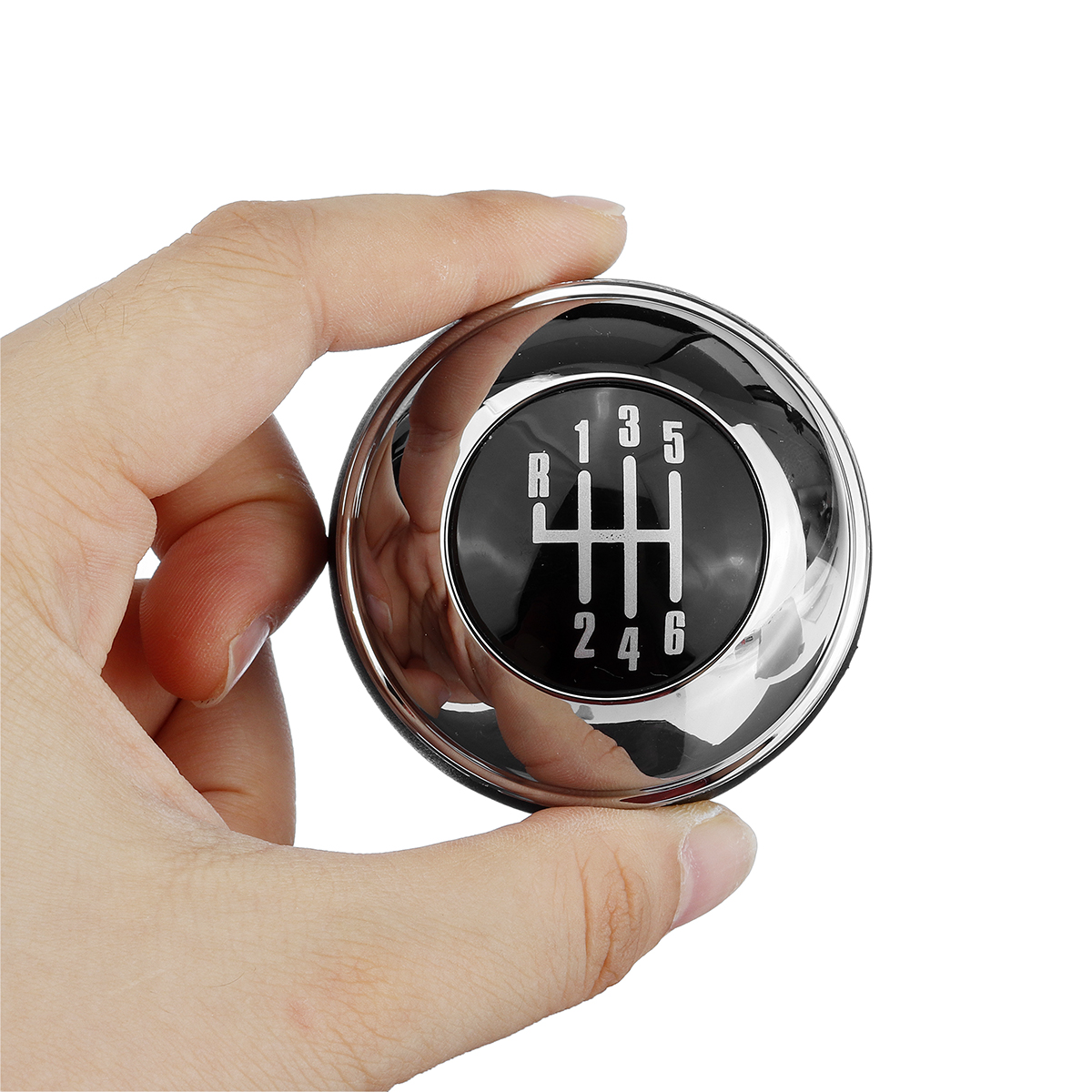 6-Speed-Manual-Gear-Shift-Knob-Black-Chrome-For-MINI-R50-R52-R53-COOPER-25117542272-1585953