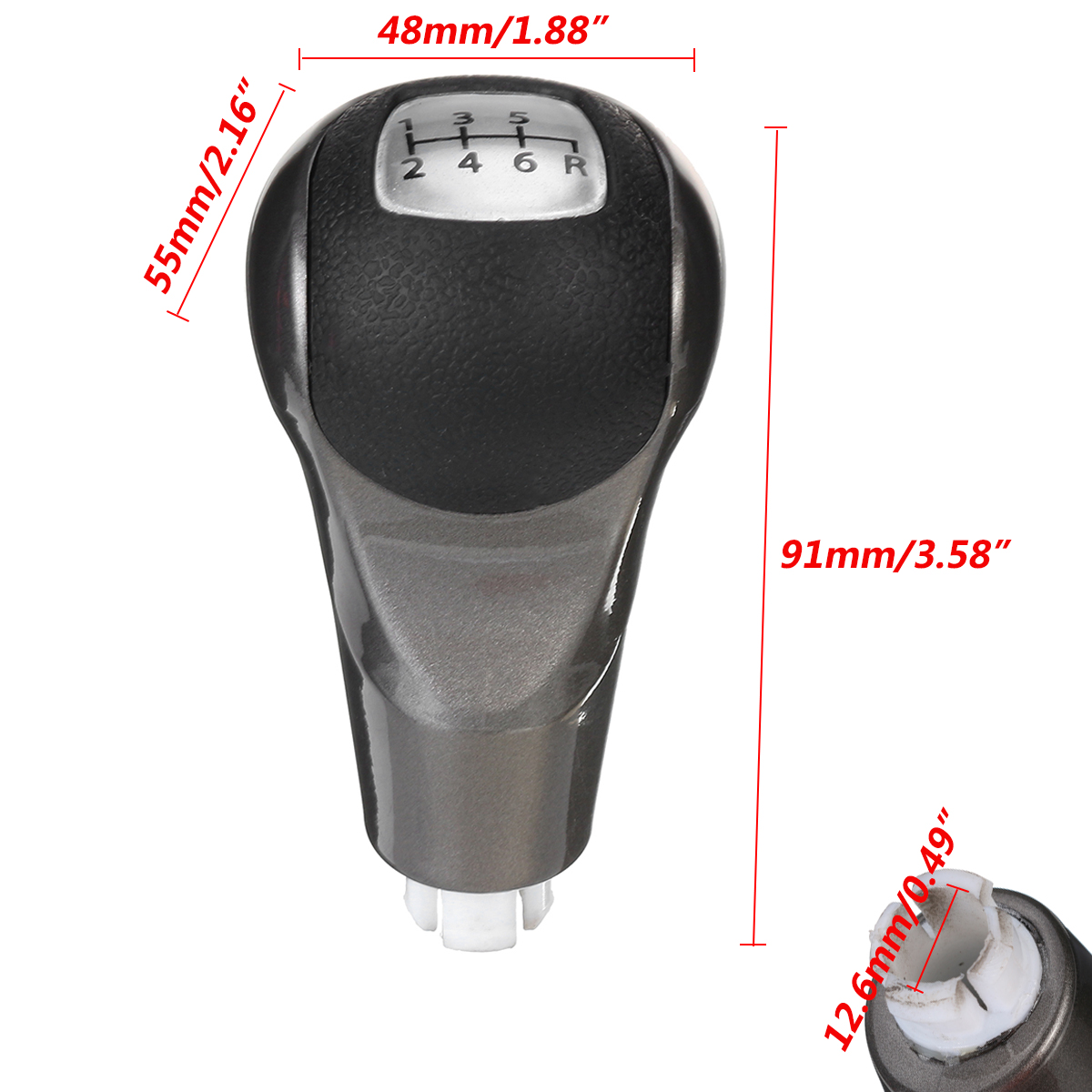 6-Speed-Manual-Gear-Stick-Shift-Knob-Lever-For-Honda-Civic-DX-EX-LX-2006-2011-1721390