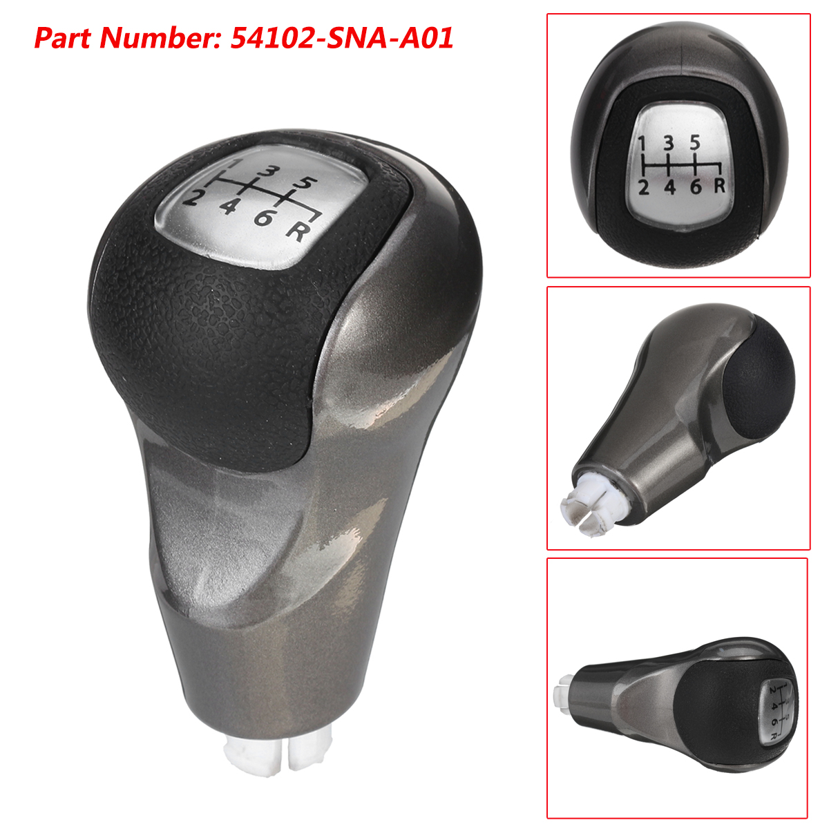 6-Speed-Manual-Gear-Stick-Shift-Knob-Lever-For-Honda-Civic-DX-EX-LX-2006-2011-1721390