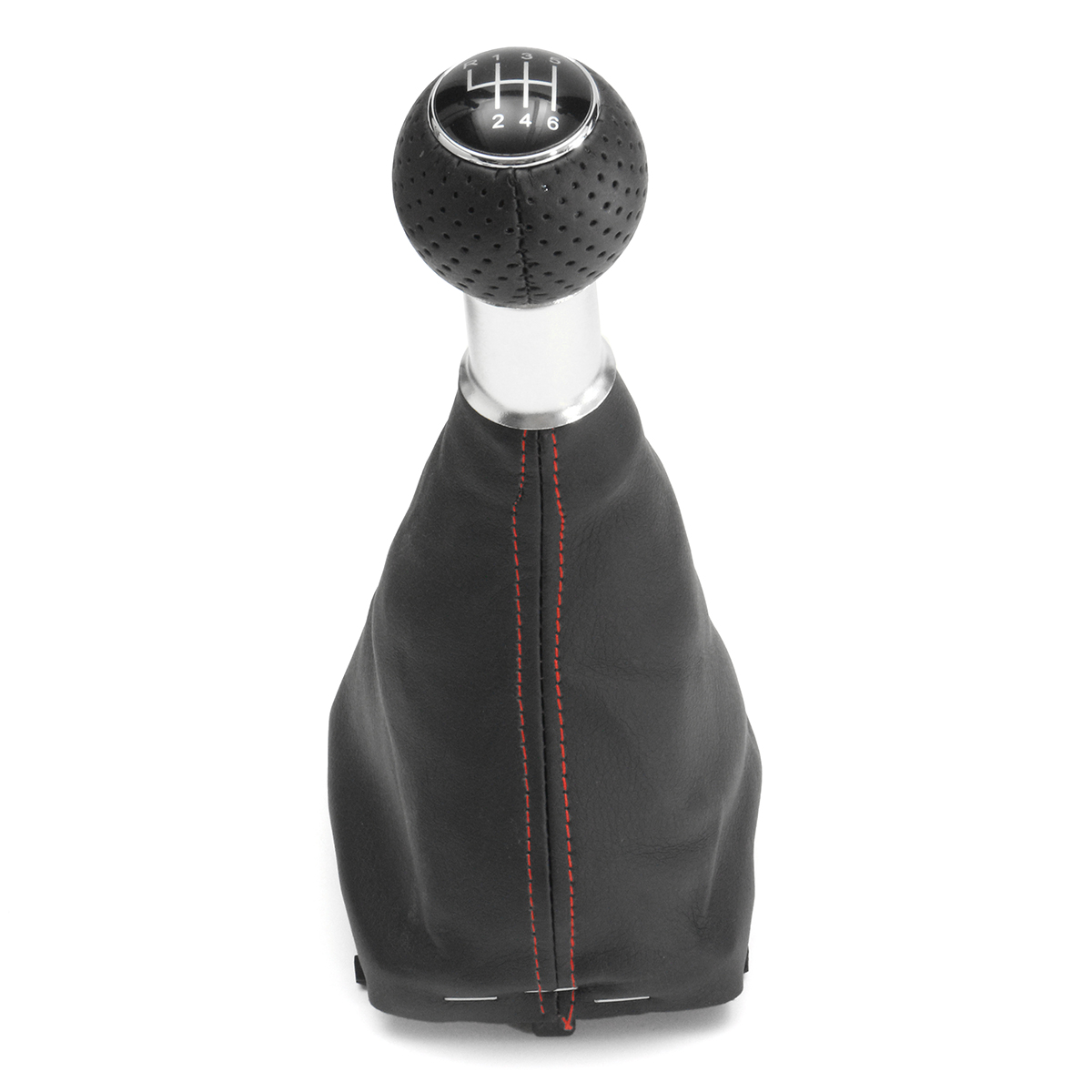 6-Speed-Shifter-Gear-Shift-Knob-Gaitor-Boot-Red-Line-For-Audi-A3-S3-2001-2003-1170912