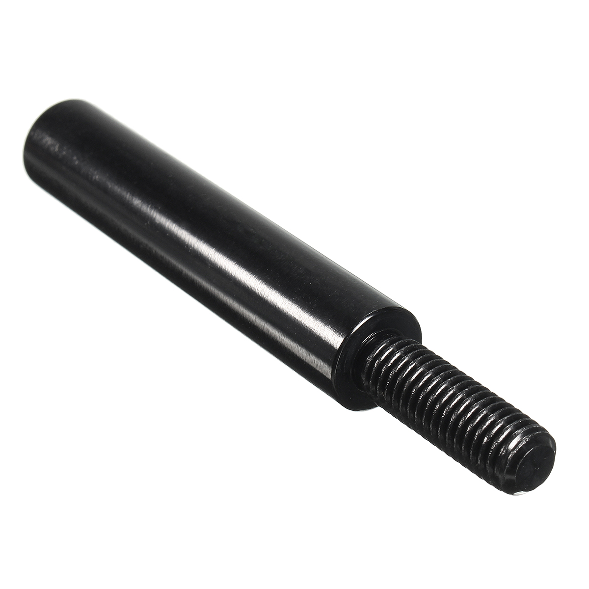 Black-Aluminum-Car-Shifter-Stick-Lever-Knob-Extension-Gear-105mm-Extended-4-Inch-1132307
