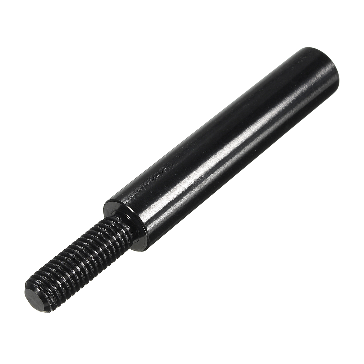 Black-Aluminum-Car-Shifter-Stick-Lever-Knob-Extension-Gear-105mm-Extended-4-Inch-1132307