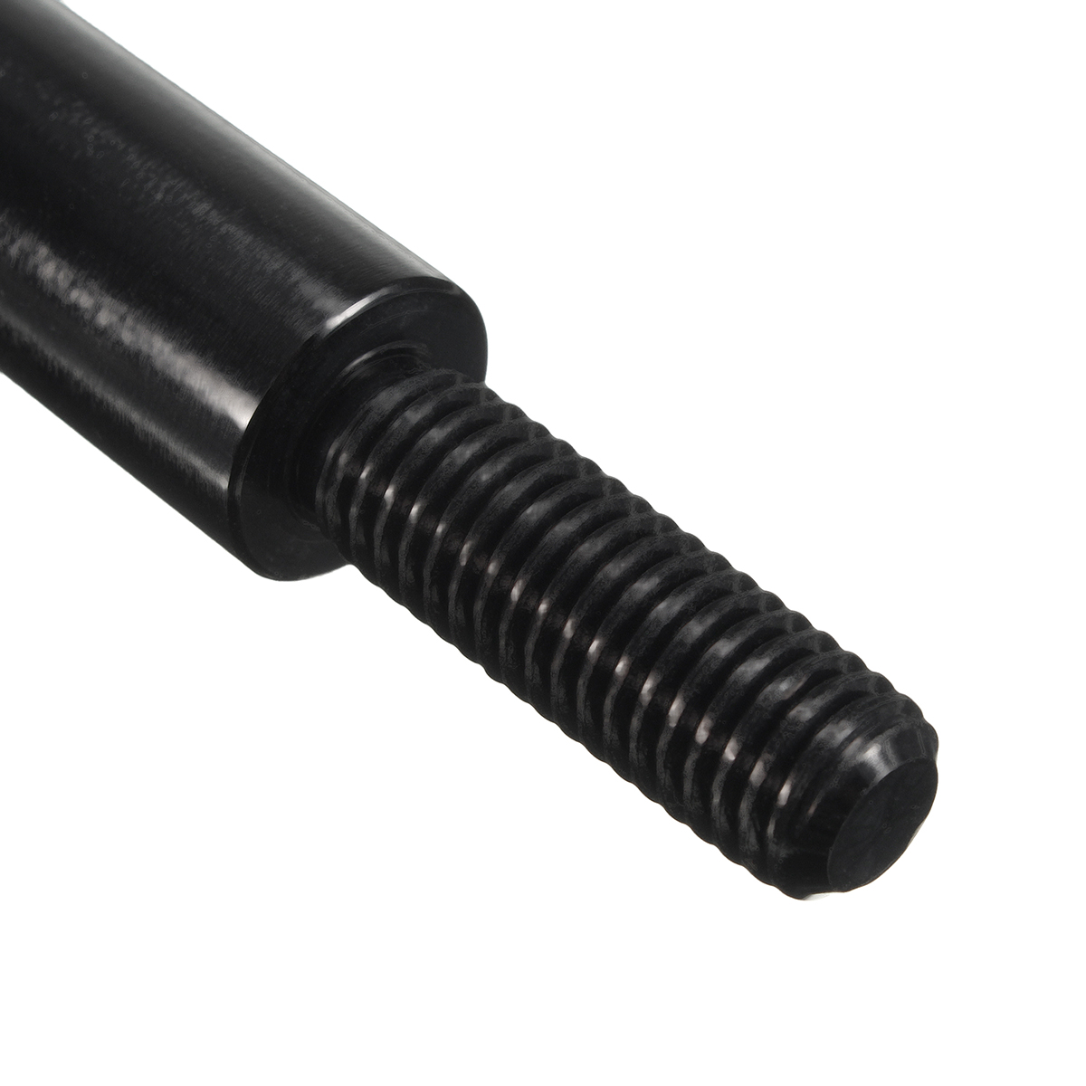 Black-Aluminum-Car-Shifter-Stick-Lever-Knob-Extension-Gear-105mm-Extended-4-Inch-1132307