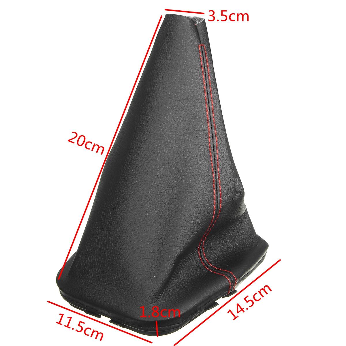 Black-Leather-Gear-Stick-Shift-Lever-Knob-Gaiter-Dust-Cover-For-VW-Golf-Bora-1768527