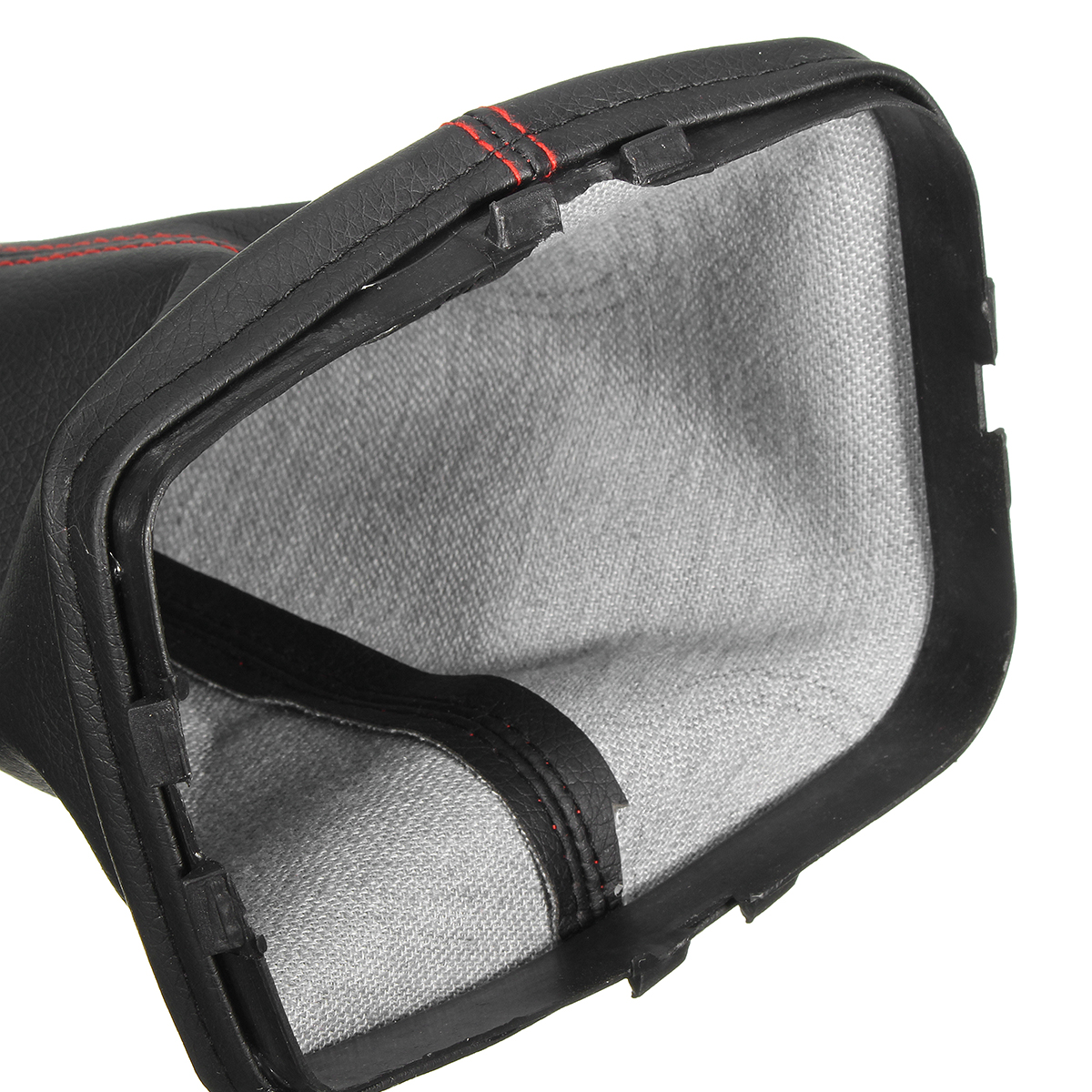 Black-Leather-Gear-Stick-Shift-Lever-Knob-Gaiter-Dust-Cover-For-VW-Golf-Bora-1768527