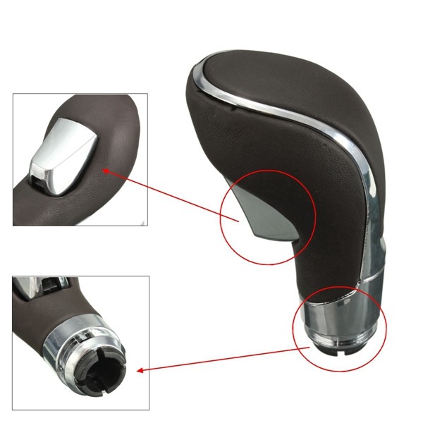 Brown-Automatic-Gear-Shift-Shifter-Lever-Stick-Knob-For-Opel-Vauxhall-Insignia-1009725