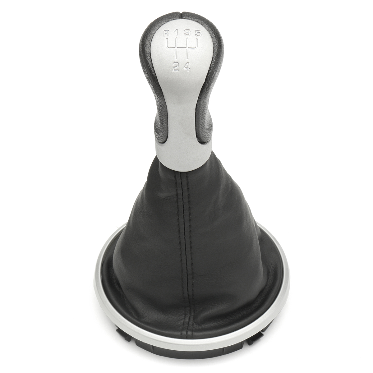 Car-5-Speed-Gear-Shift-Knob-Stick-Gaiter-Boot-Sliver-Cap-For-Skoda-For-Fabia-MK2-Roomster-1175820
