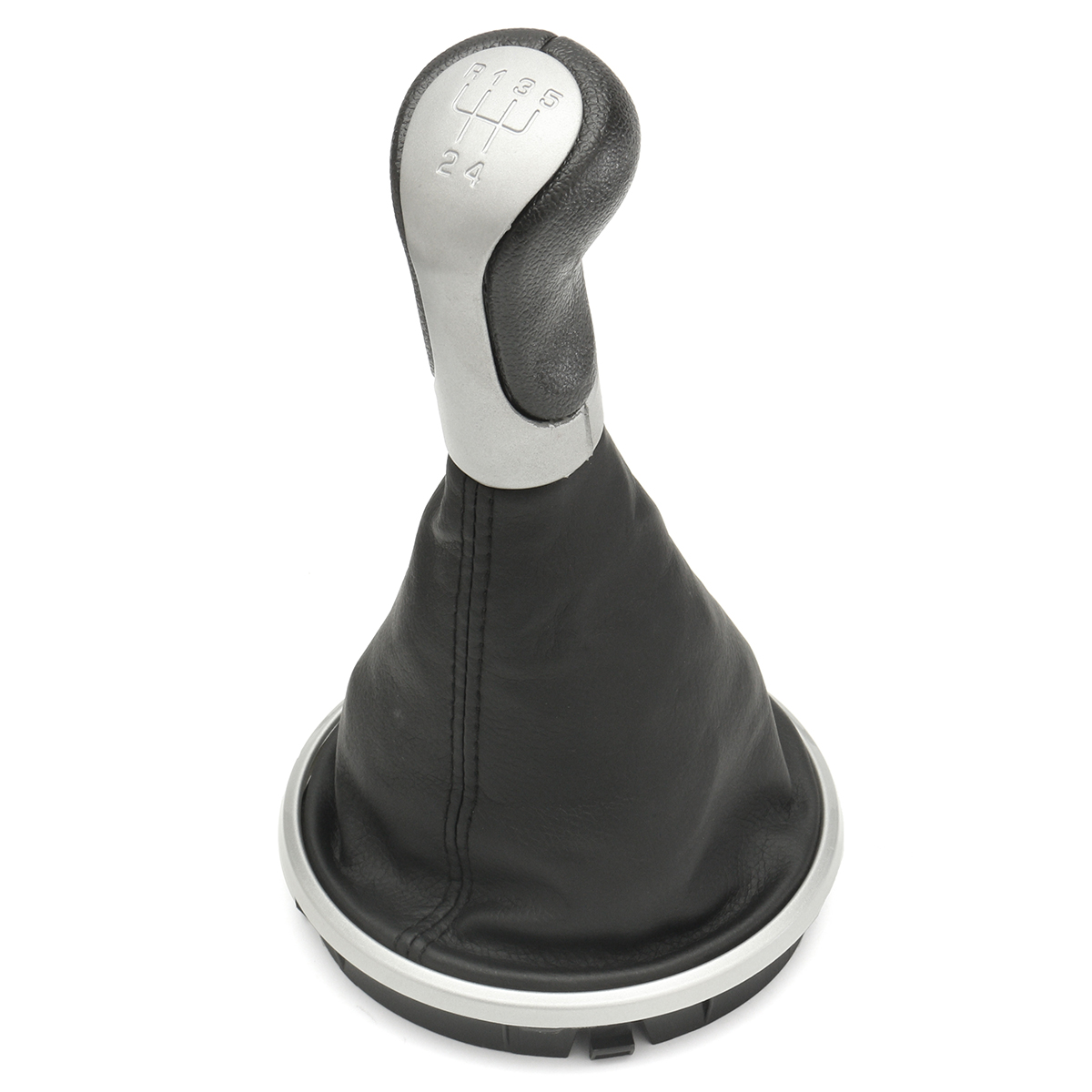 Car-5-Speed-Gear-Shift-Knob-Stick-Gaiter-Boot-Sliver-Cap-For-Skoda-For-Fabia-MK2-Roomster-1175820