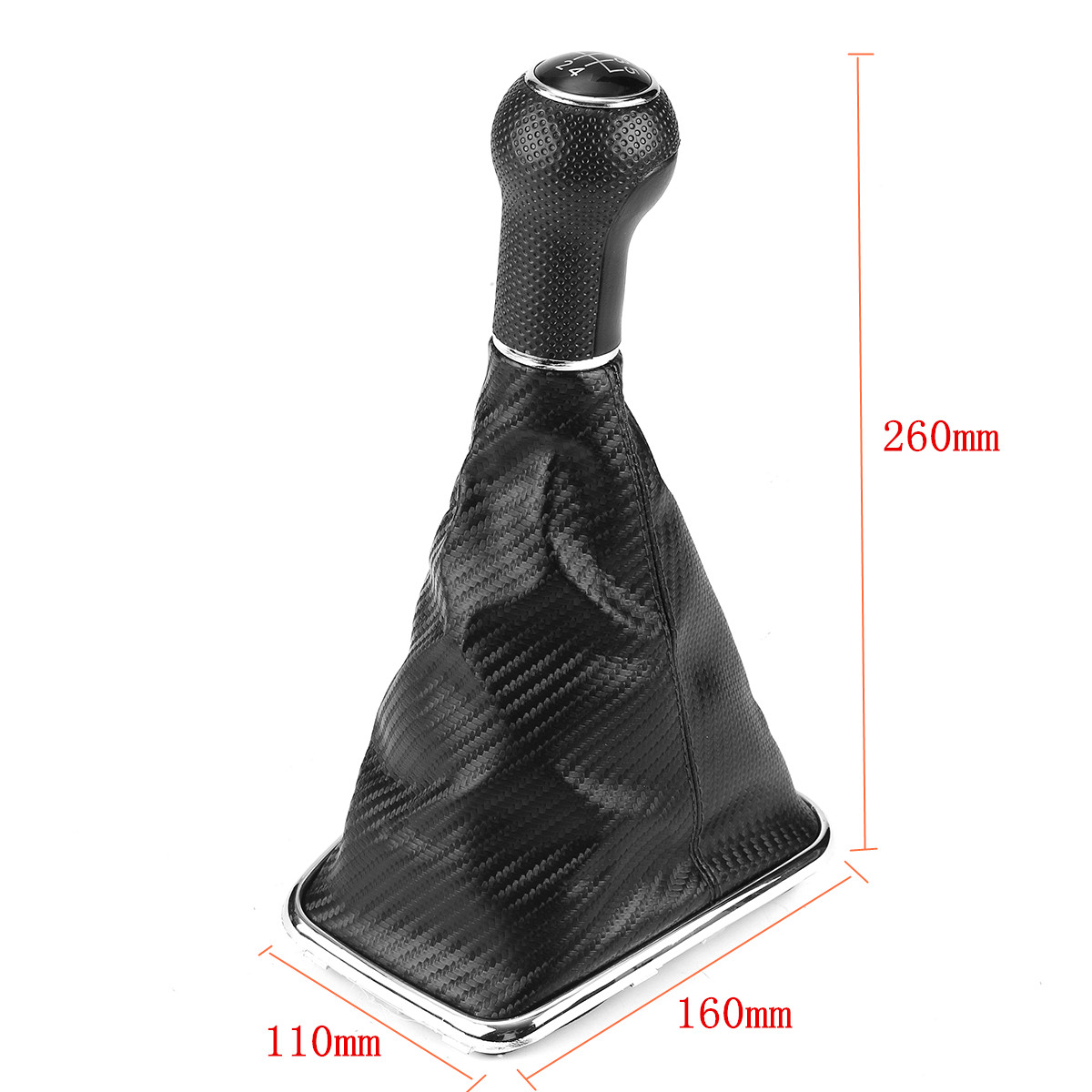 Car-5-Speed-Leatherette-Gear-Gaitor-Knob-Shift-Boot-Cover-For-Volkswagen-Jetta-1201812