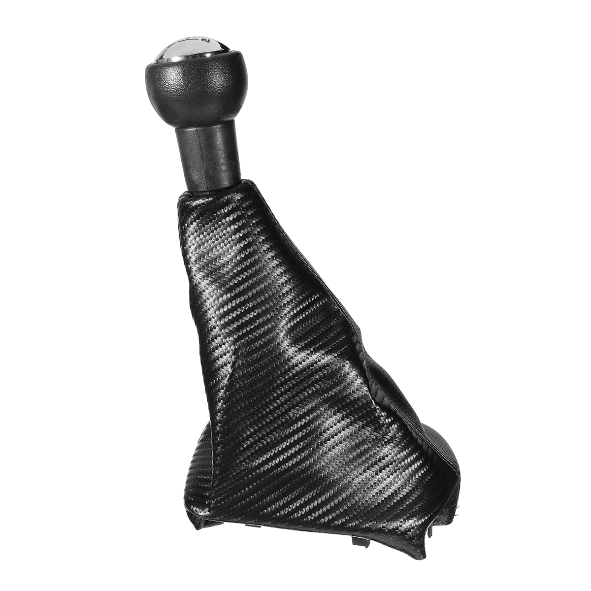 Car-5-Speed-Leatherette-Gear-Gaitor-Knob-Shift-Boot-For-Peugeot-207-307-406-1202207