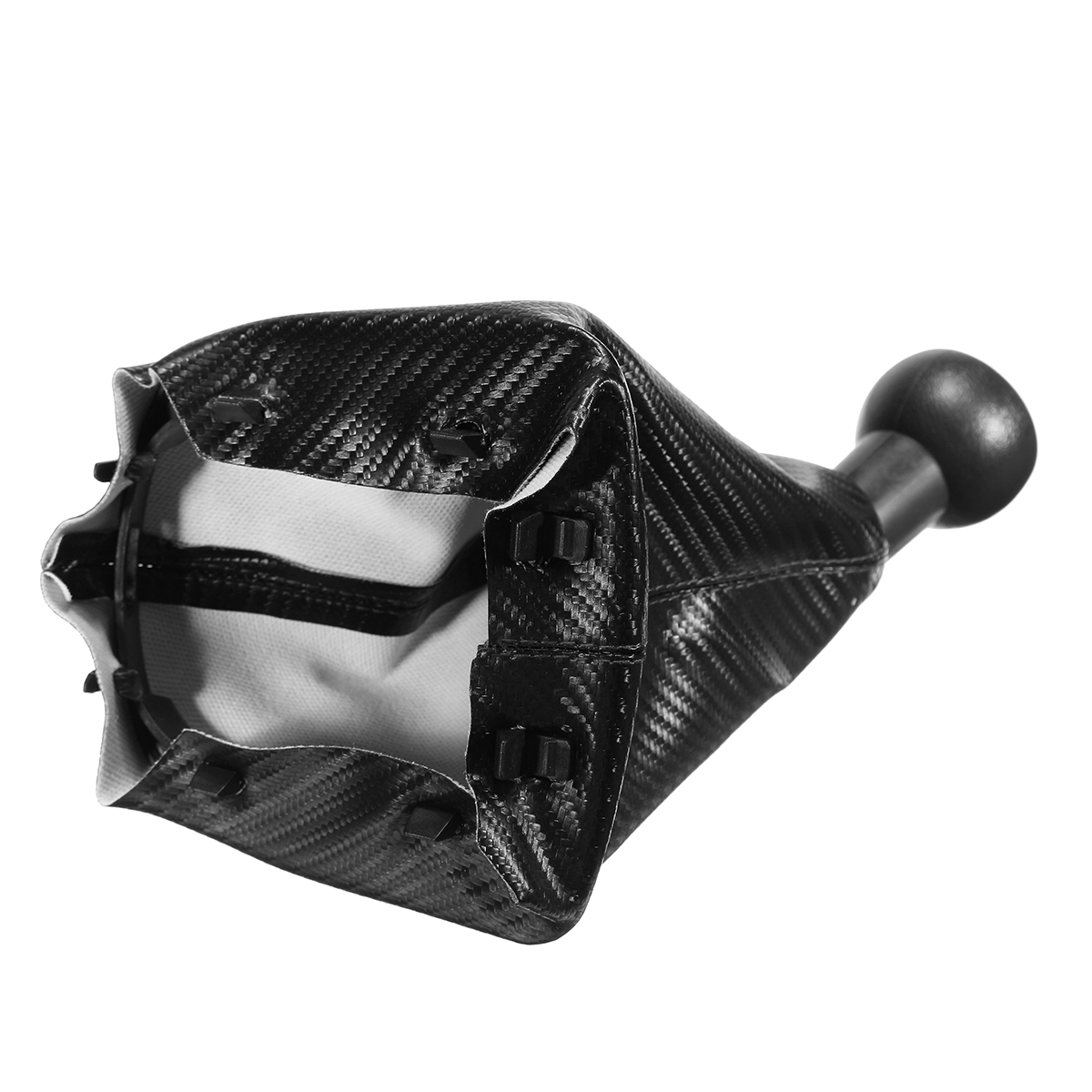 Car-5-Speed-Leatherette-Gear-Gaitor-Knob-Shift-Boot-For-Peugeot-207-307-406-1202207