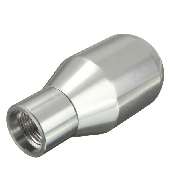 Car-5-Speed-Manual-Gearshifter-Aluminum-Silver-Shift-Knob-Gear-Stick-1001644