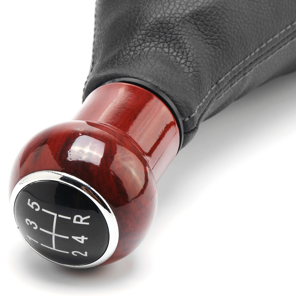 Car-5-Speed-Shifter-Gear-Shift-Knob-Gaiter-Boot-Cover-For-VW-1191767