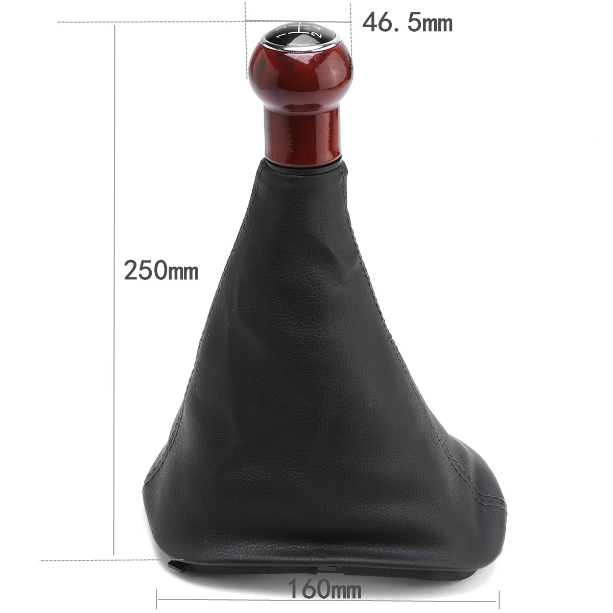 Car-5-Speed-Shifter-Gear-Shift-Knob-Gaiter-Boot-Cover-For-VW-1191767