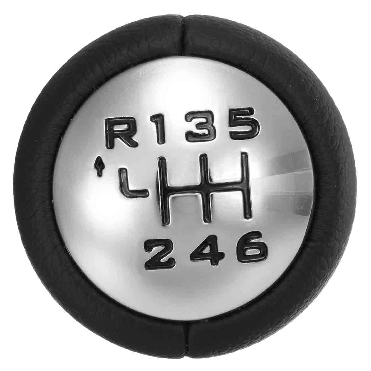 Car-6-Speed-Black-Gear-Stick-Shift-Knob-Fit-For-Peugeot-1175195