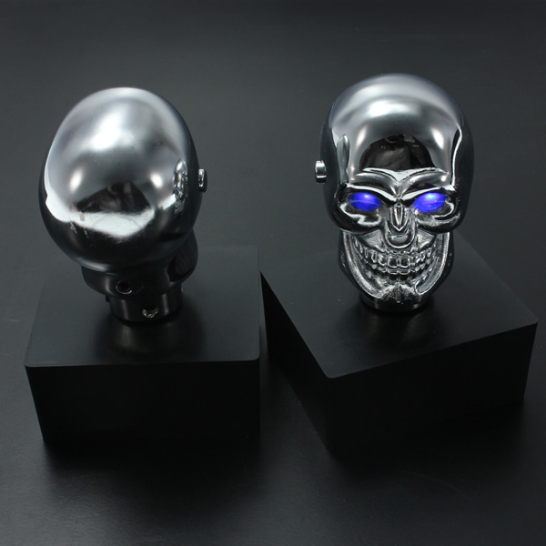 Car-Chrome-Skull-Auto-Manual-Gear-Stick-Shift-Knob-Lever-Universal-915268