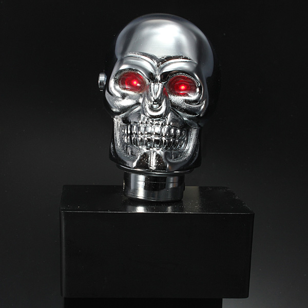 Car-Chrome-Skull-Auto-Manual-Gear-Stick-Shift-Knob-Lever-Universal-915268