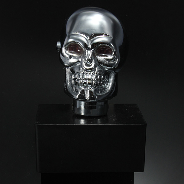 Car-Chrome-Skull-Auto-Manual-Gear-Stick-Shift-Knob-Lever-Universal-915268