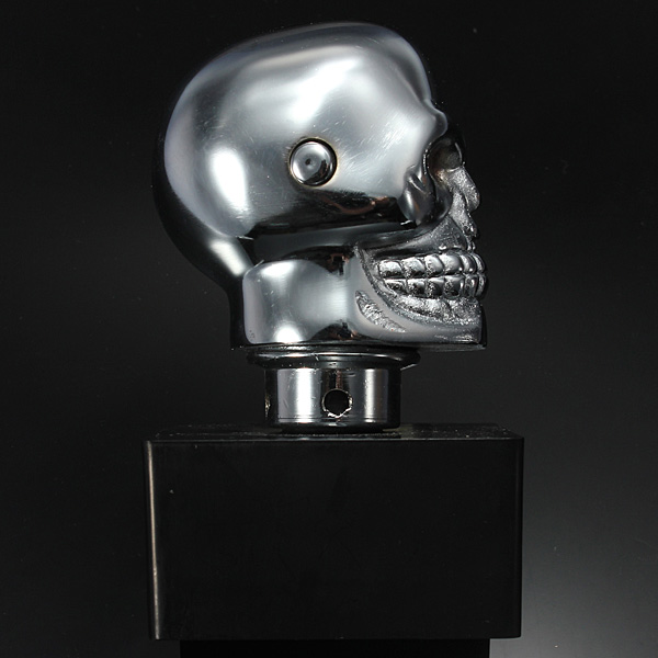 Car-Chrome-Skull-Auto-Manual-Gear-Stick-Shift-Knob-Lever-Universal-915268