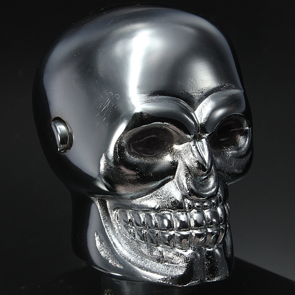 Car-Chrome-Skull-Auto-Manual-Gear-Stick-Shift-Knob-Lever-Universal-915268