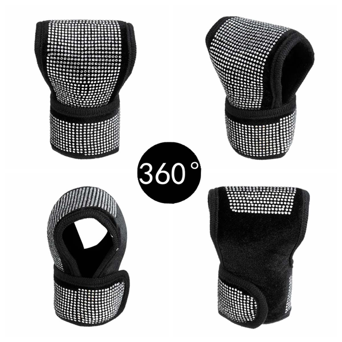 Car-Gear-Shift-Knob-Stick-Cover-Bling-Crystal-Rhinestones-PU-Leather-Universal-1716057