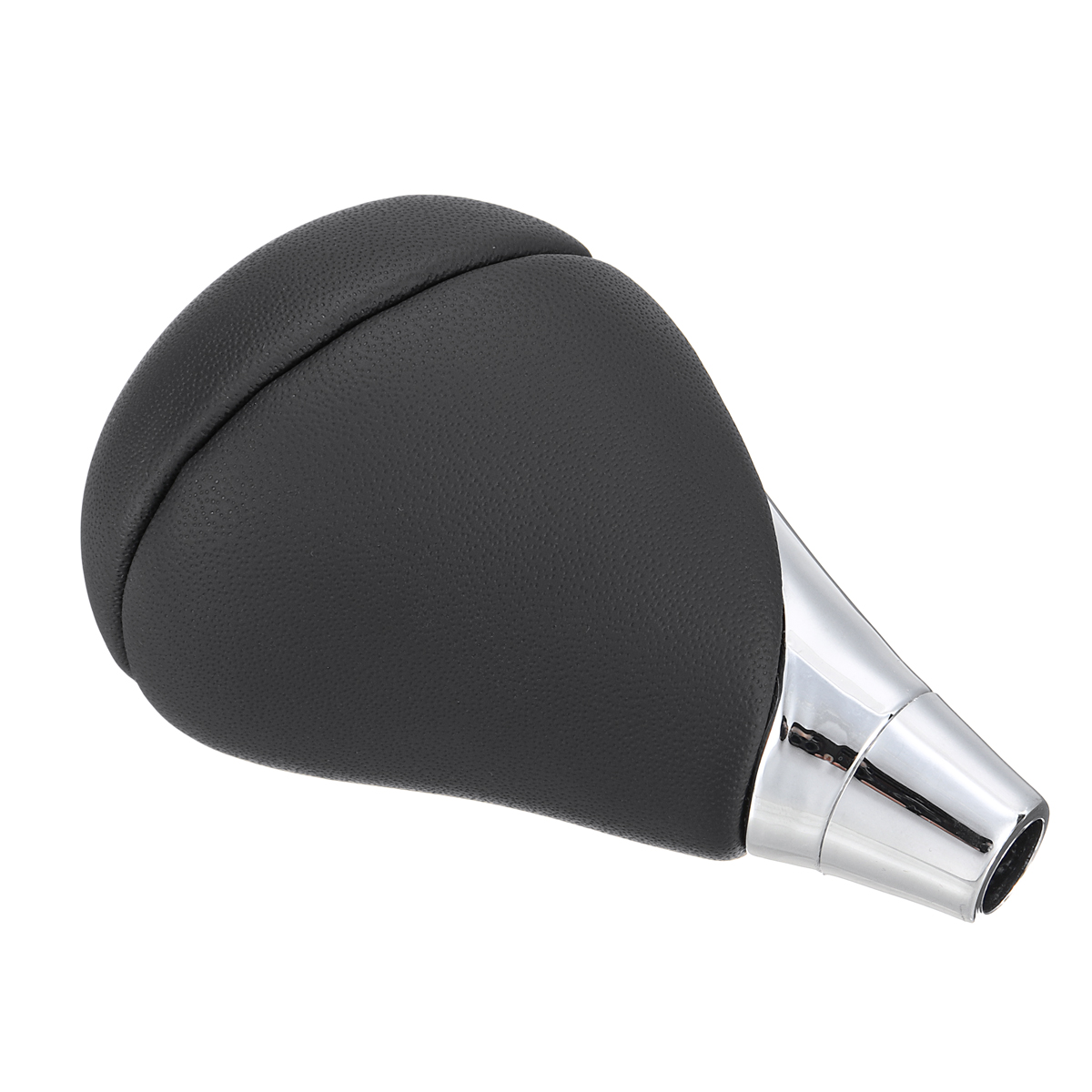 Car-Real-Leather-Gear-Knob-Shift-Black-For-Toyota-Lexus-1661643
