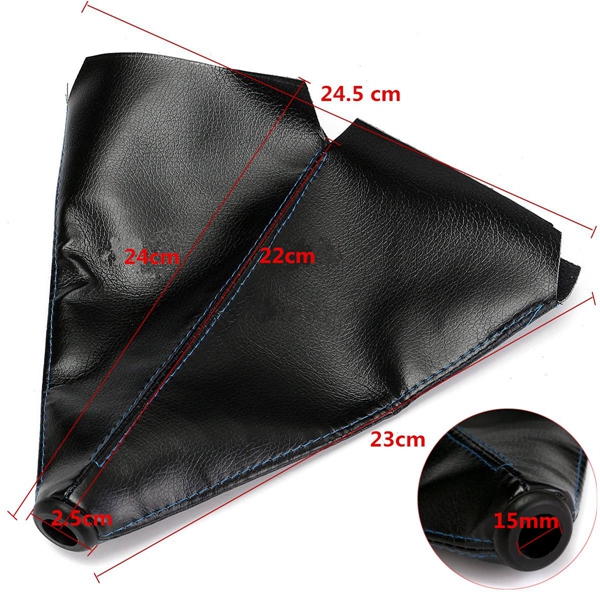 Car-Shifter-Shift-Knobs-Boot-Cover-PVC-Leather-Manual-Auto-Universal-1068876