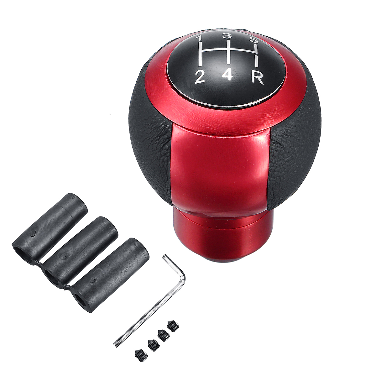 Car-Universal-5-Speed-Gear-Stick-Shift-Maunal-Knob-Shifter-Lever-Cover-1638786
