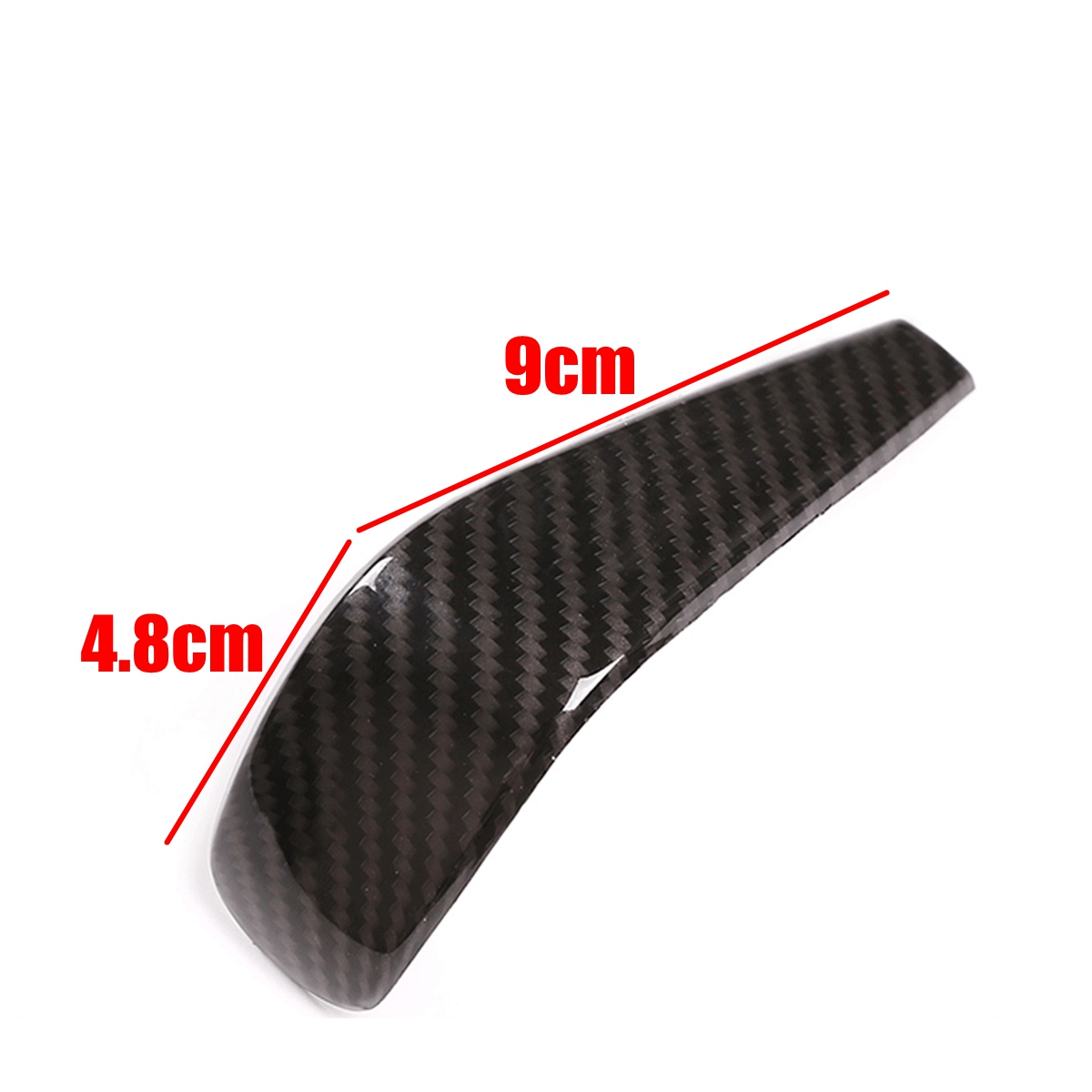 Carbon-Fiber-Gear-Shift-Knob-Head-Cover-For-BMW-3-Series-E90-E91-E92-E93-1554973
