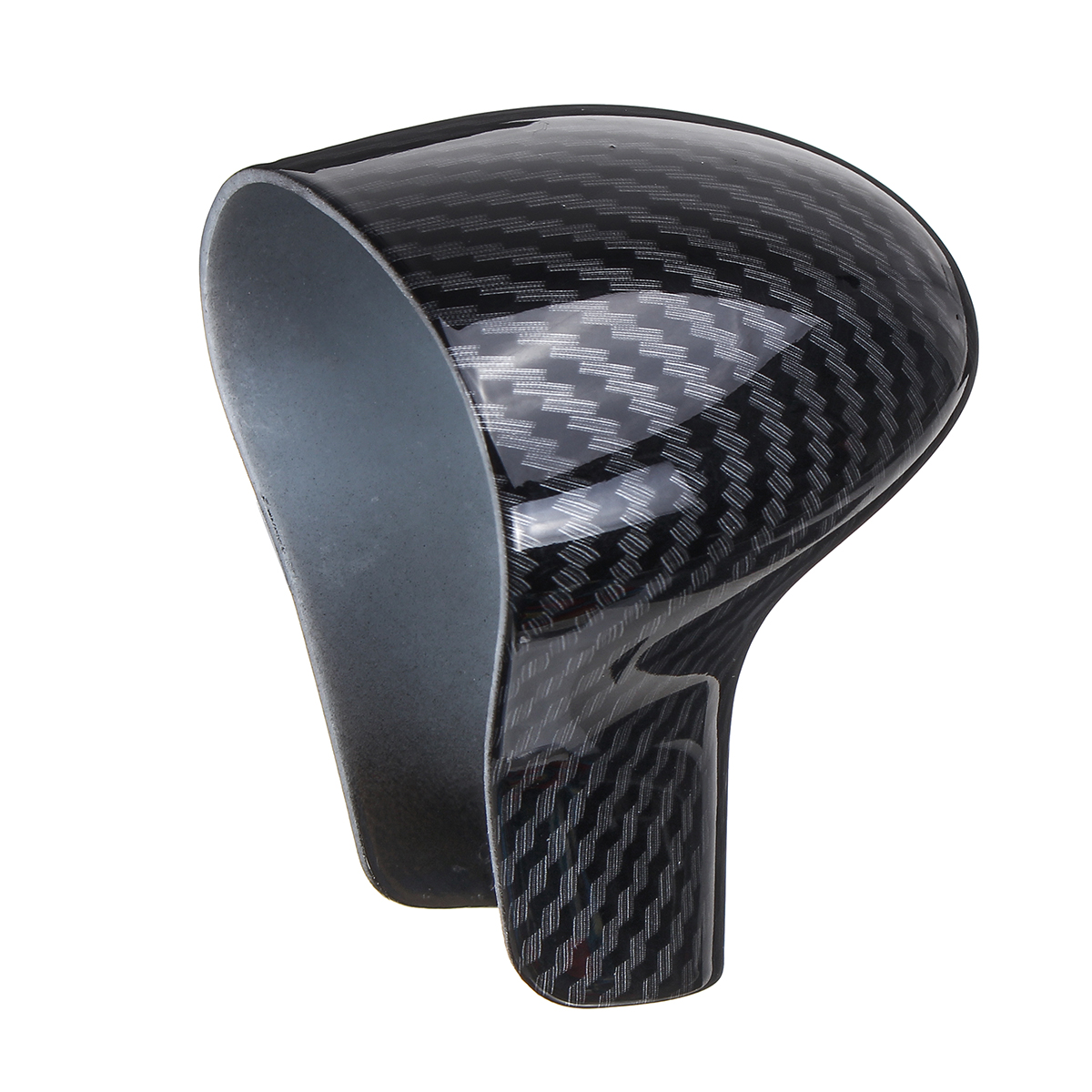 Carbon-Fiber-Look-Gear-Shift-Knob-Head-Cover-Cap-For-Audi-S6-S7-A4-A5-A6-A7-Q5-Q7-1664328