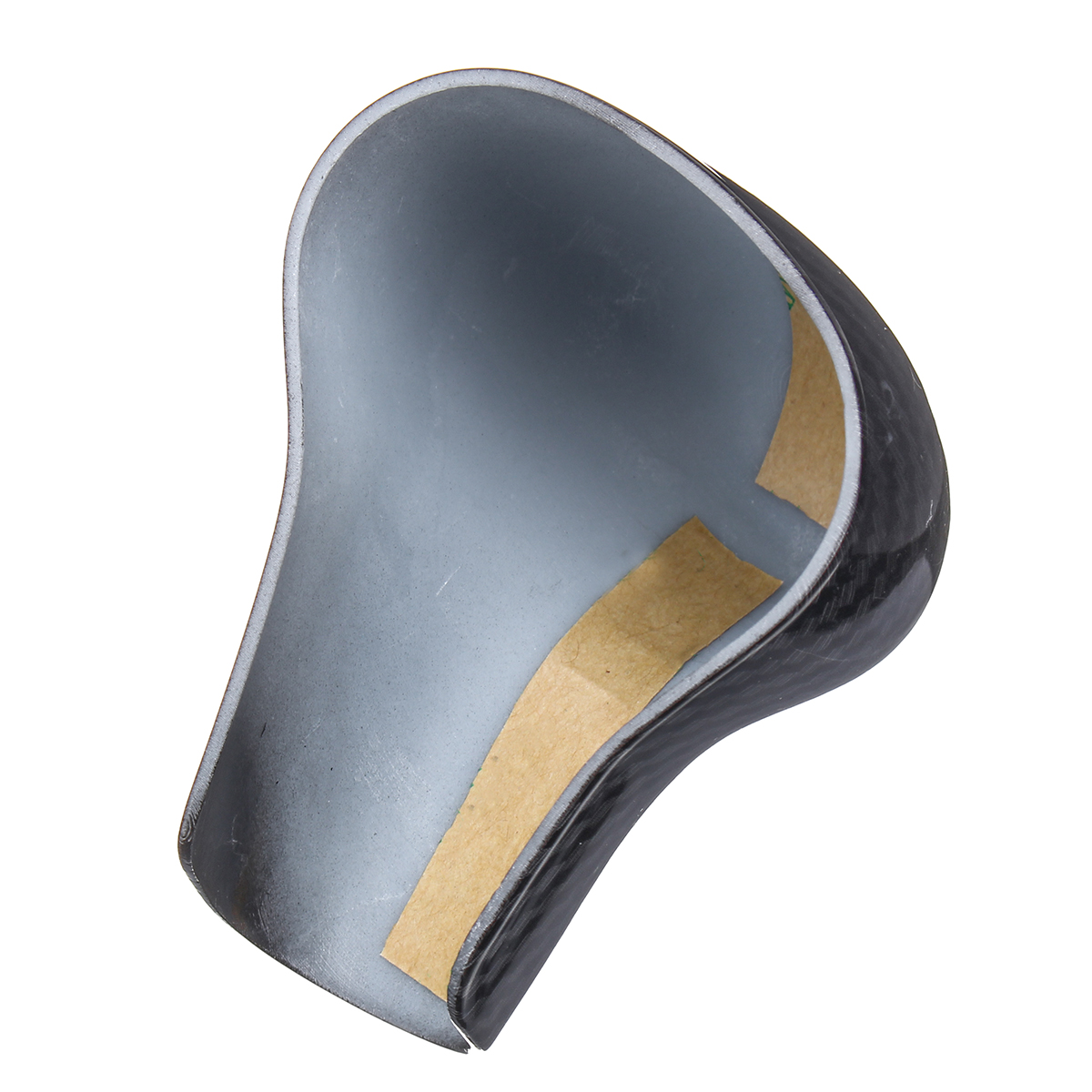 Carbon-Fiber-Look-Gear-Shift-Knob-Head-Cover-Cap-For-Audi-S6-S7-A4-A5-A6-A7-Q5-Q7-1664328