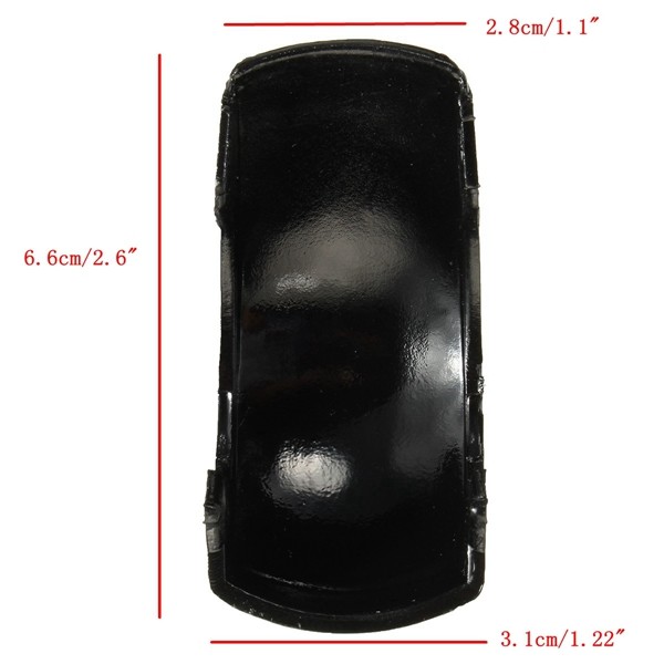 Chrome-Black-5-Speed-Gear-Shift-Knob-Cap-Cover-For-Skoda-Octavia-MK2-1011023