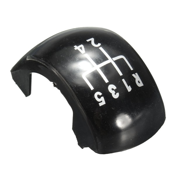 Chrome-Black-5-Speed-Gear-Shift-Knob-Cap-Cover-For-Skoda-Octavia-MK2-1011023