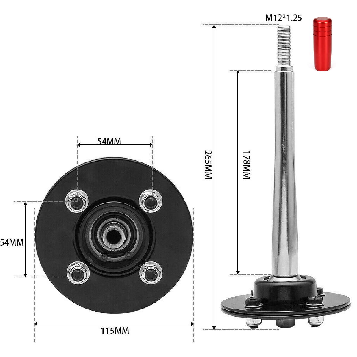 Gear-Lever-Transmission-Adjustable-Short-Shifter-With-Knob-For-BMW-E30-E36-E39-Z3-Red-Black-Sliver-1697729