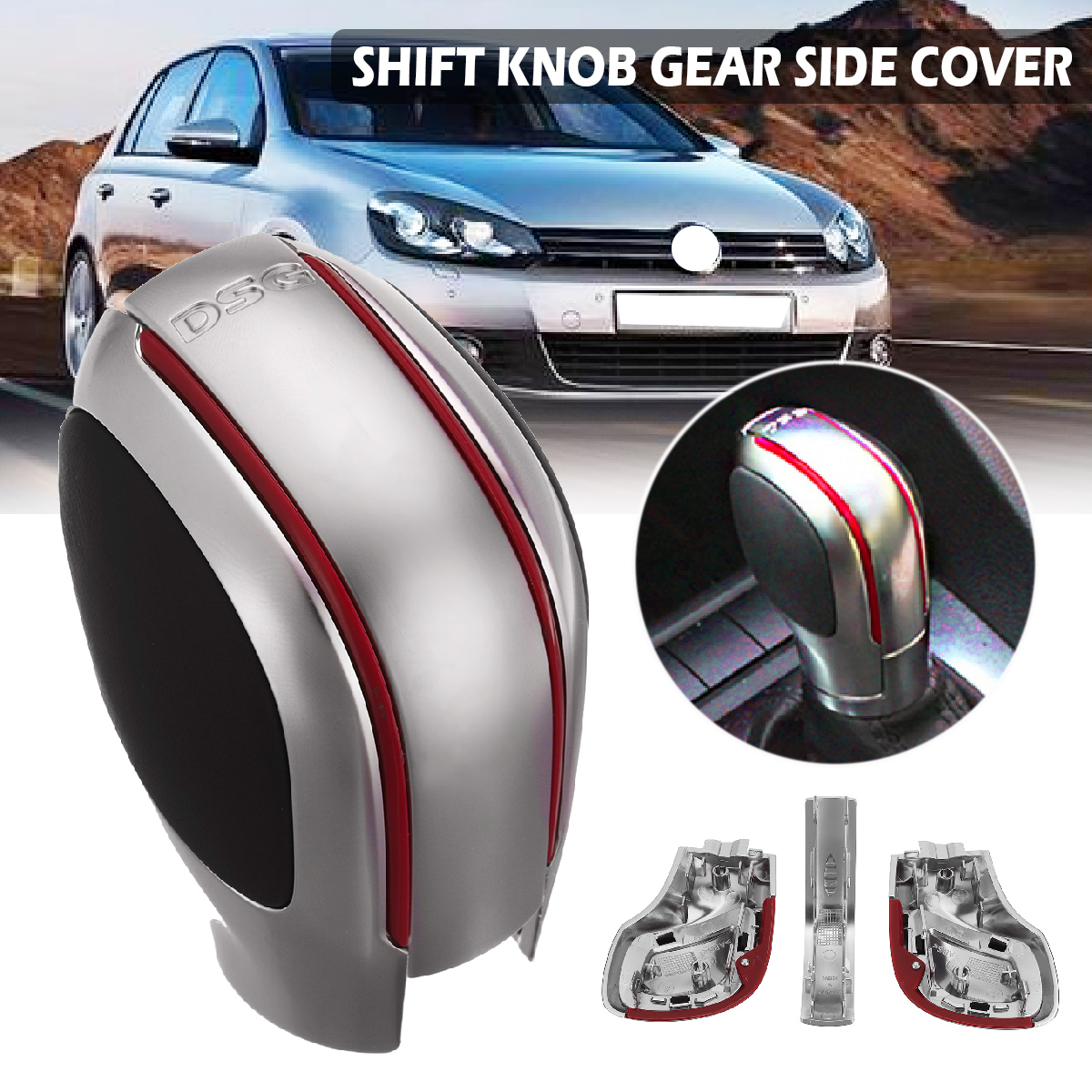 Gear-Shift-Knob-Cover-DSG-With-Red-Trim-For-VW-Golf-MK6-MK7-R-for-Passat-B7-B8-1746312