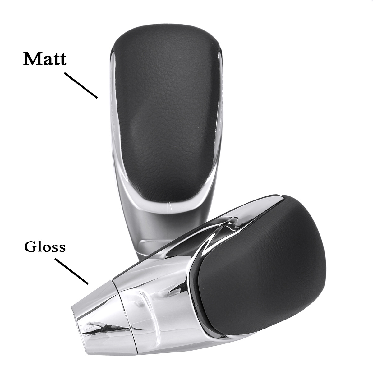 Gear-Shift-Knob-Head-Gloss-SilverMatte-Silver-For-Mazda-2-5-6-8-CX-5-CX-7-MX-5-3-BK-1746186