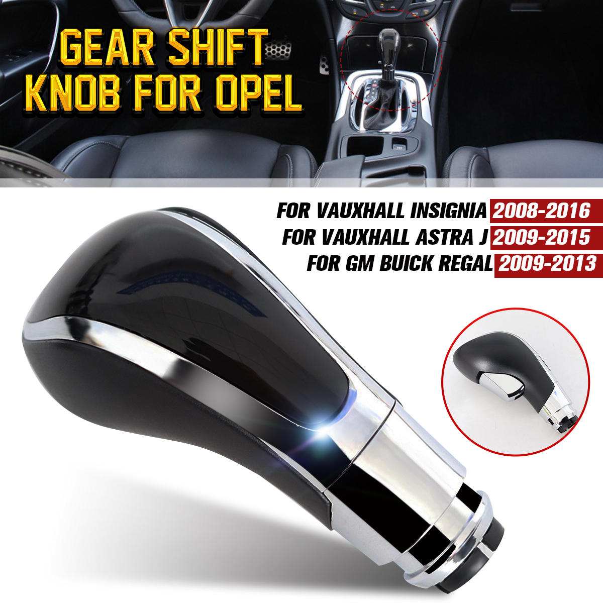Glossy-Black-Car-Automatic-Gear-Shift-Knob-Shifter-Lever-Stick-For-Opel-For-Vauxhall-Insignia-For-GM-1710472