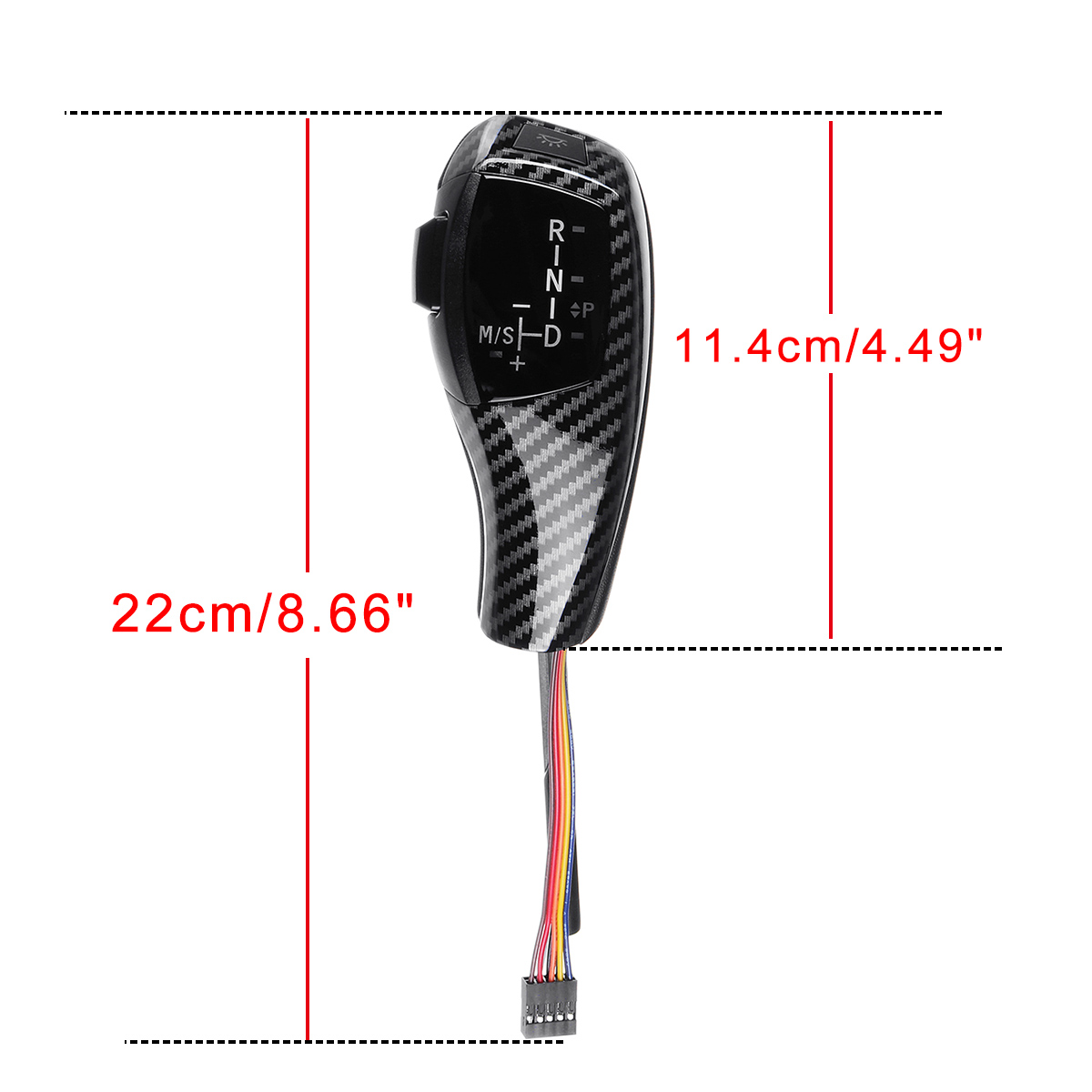 LED-Manual-Gear-Shift-Knob-Stick-Lever-LHD-Automatic-For-BMW-E46-E60-5-Series-535-1602079