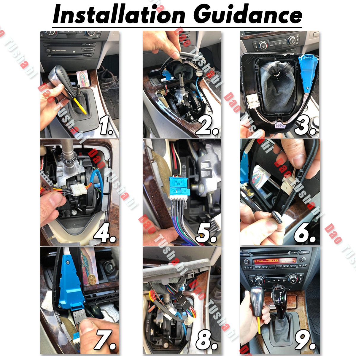 LED-Manual-Gear-Shift-Knob-Stick-Lever-LHD-Automatic-Knob-With-Cable-E-For-BMW-Z4-E85-E86-2001-2008-1712688