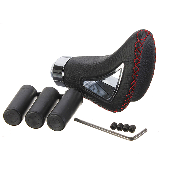 Leather-Car-Van-Truck-Manual-Gear-Stick-Shift-Shifter-Lever-Knob-Cover-950495