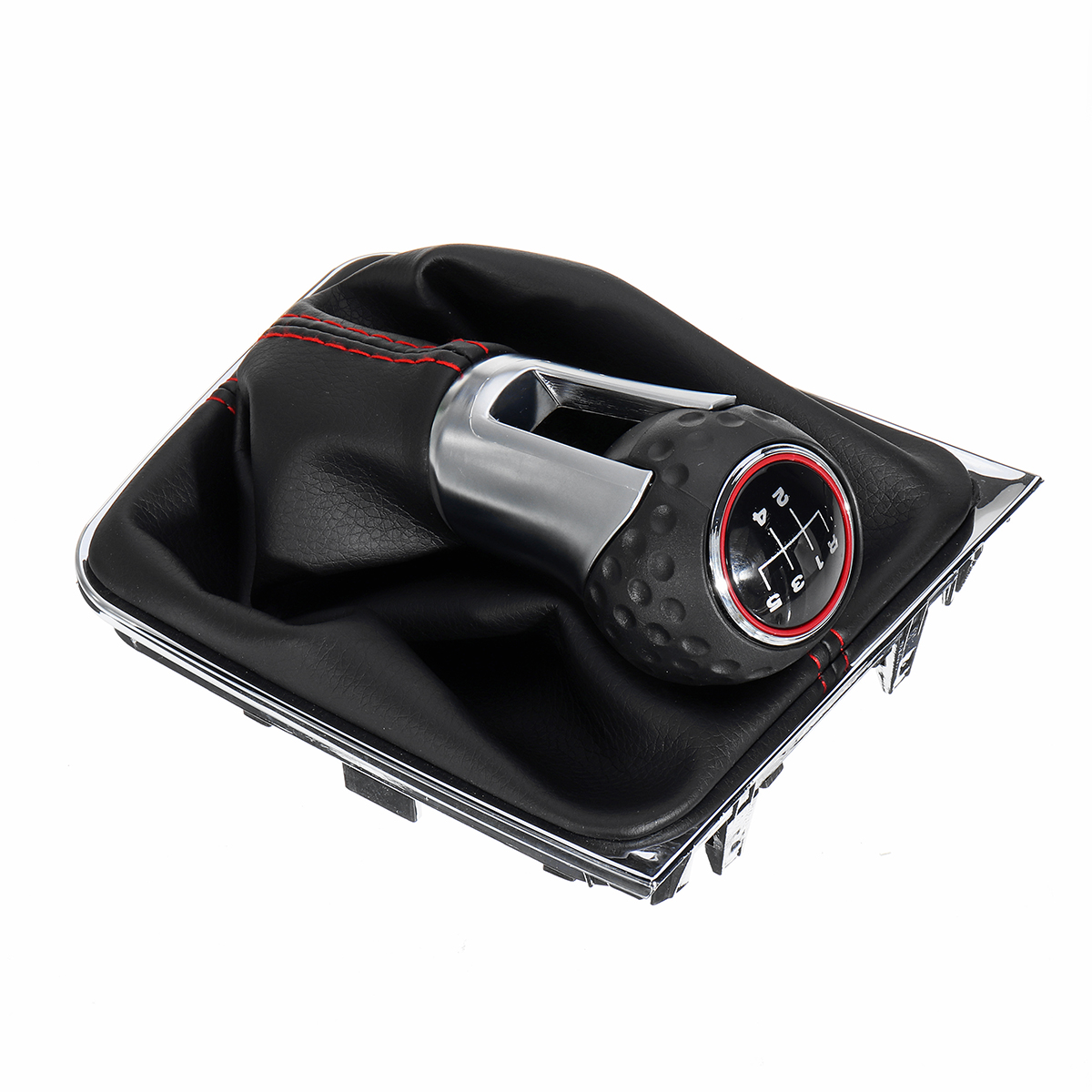Leather-Shifter-Gear-Shift-Knob-With-Boot-Cover-5-Speed-Handle-For-VW-Golf-Mk7-GTI-2013-2017-1425335