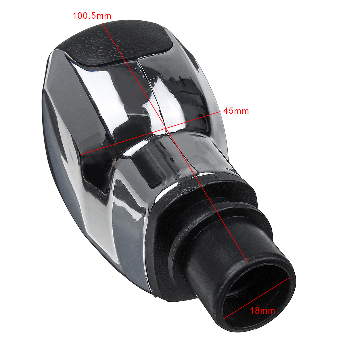 MT-5-Speed-Gear-Shift-Knob-Gloss-Chrome-For-Peugeot-307-301-206-207-408-308-Citroen-C-Quatre-1587070
