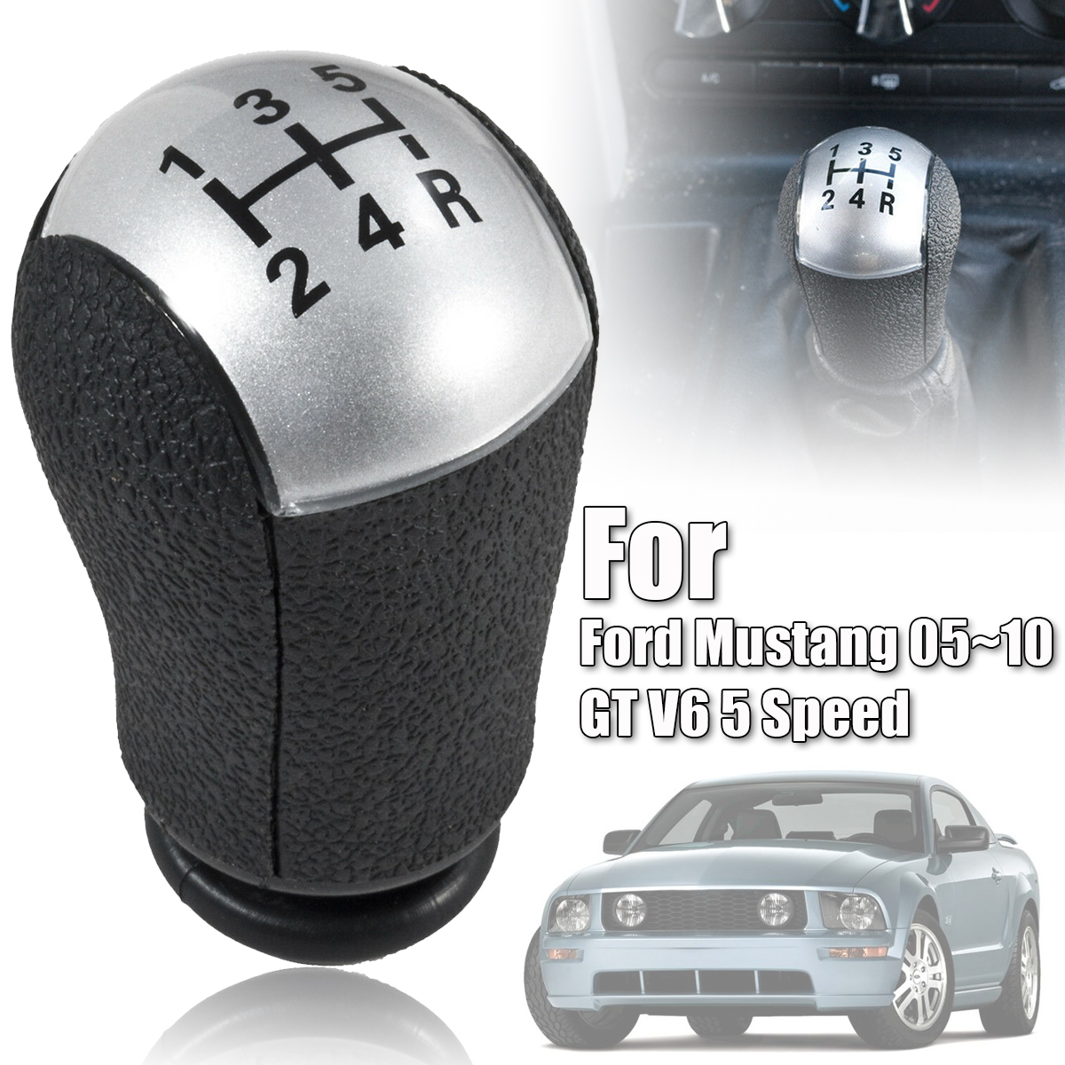 Manual-5-Speed-Gear-Shift-Knob-For-Ford-Mustang-20052010-GT-V6-1549067