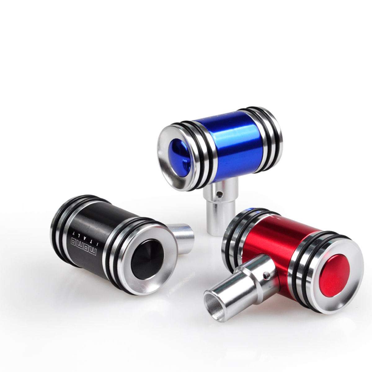 Manual-Car-Auto-Gear-Stick-Shift-Knob-Shifter-Lever-Black-Universal-Aluminum-1784697