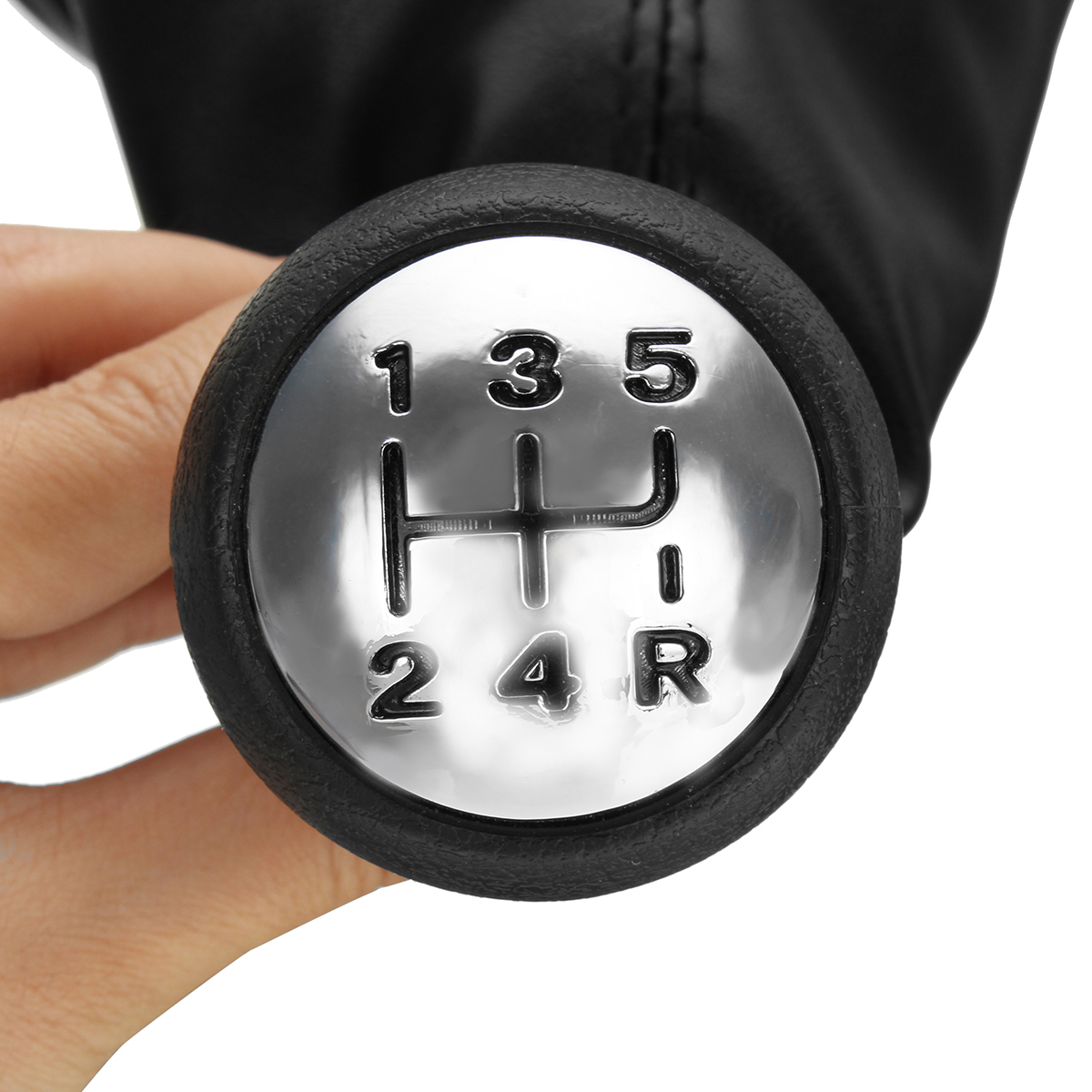 Manual-Gear-Shift-Knob-Ball-Head-Dust-proof-Cover-Assembly-For-Peugeot-307-1296252
