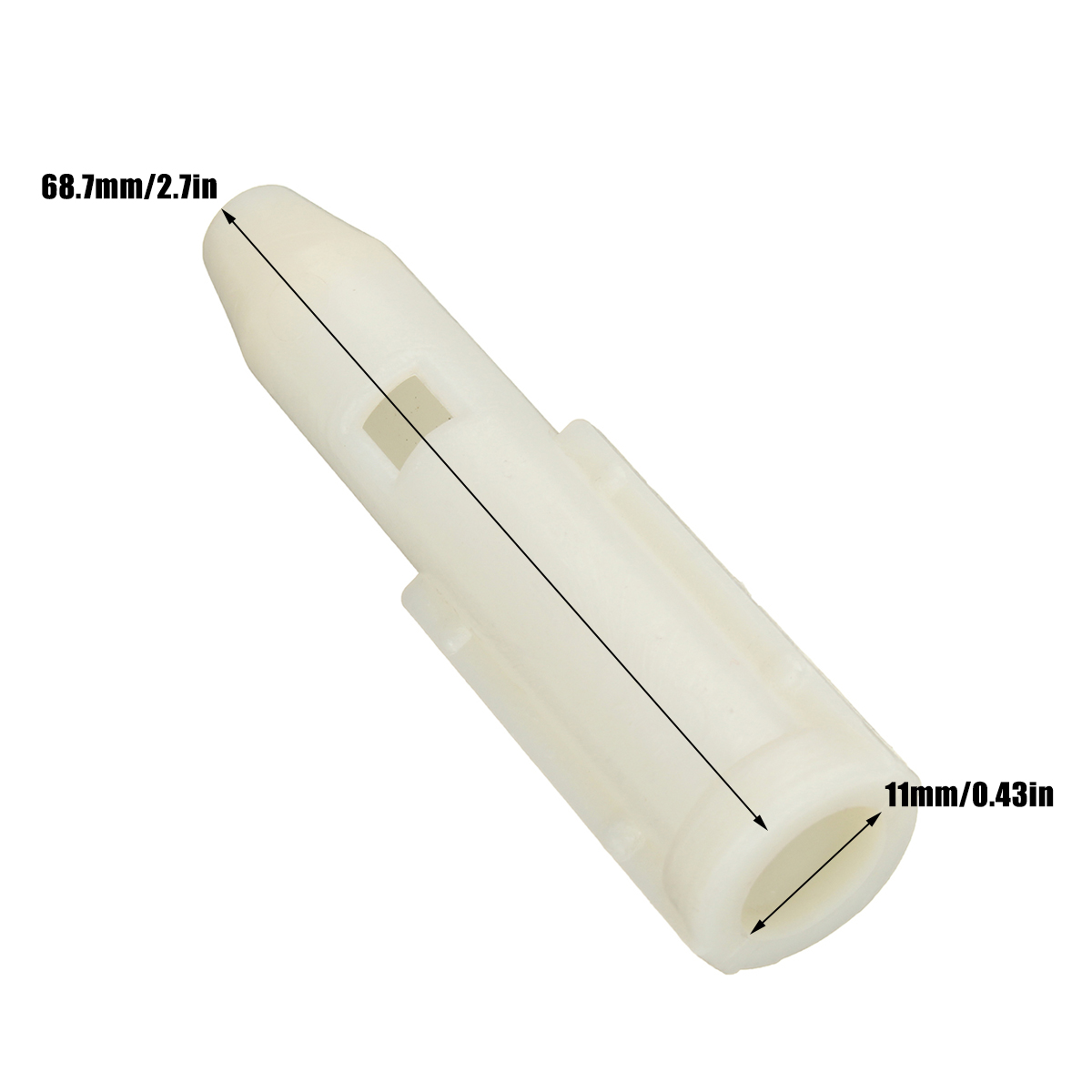 Manual-Gear-Shift-Knob-Sleeve-Adapter-Lever-White-for-Peugeot-106-206-307-301-308-For-Citroen-C4-1448920